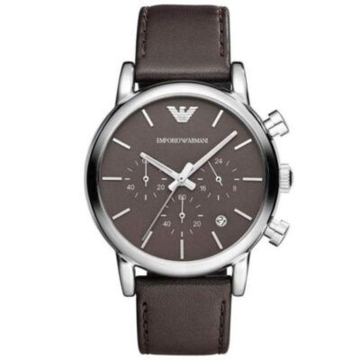 Emporio Armani Men's Luigi Chronograph Brown Watch - AR1734